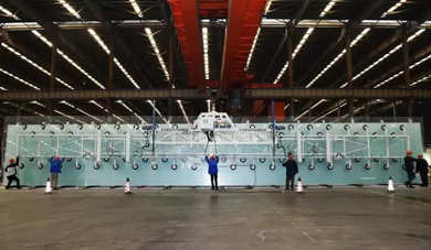 金晶超白超大玻璃在北京城市副中心图书馆应用